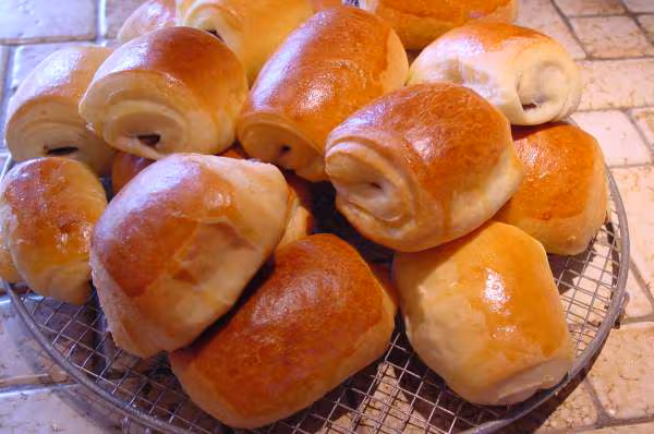 Petits pains choco