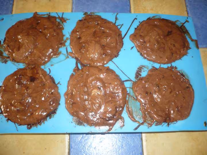 Craquant a la mousse au chocolat framboises et speculoos