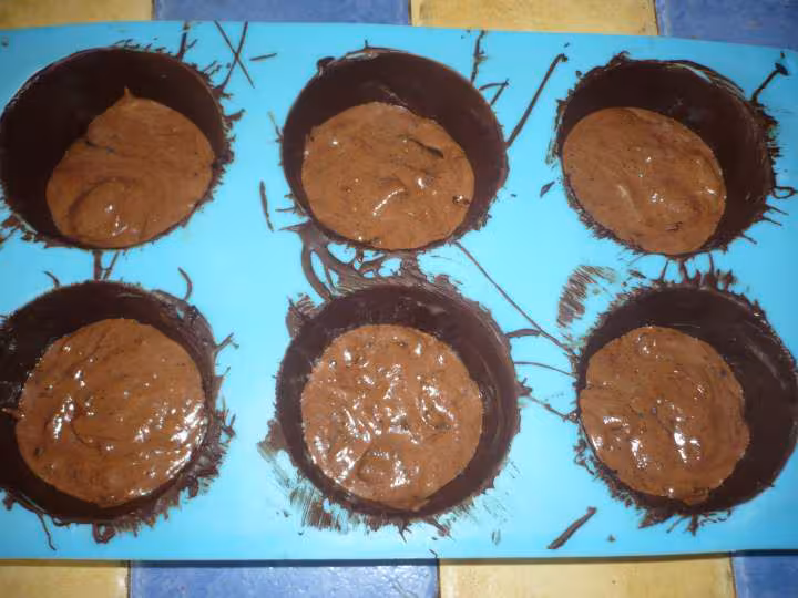 Craquant a la mousse au chocolat framboises et speculoos