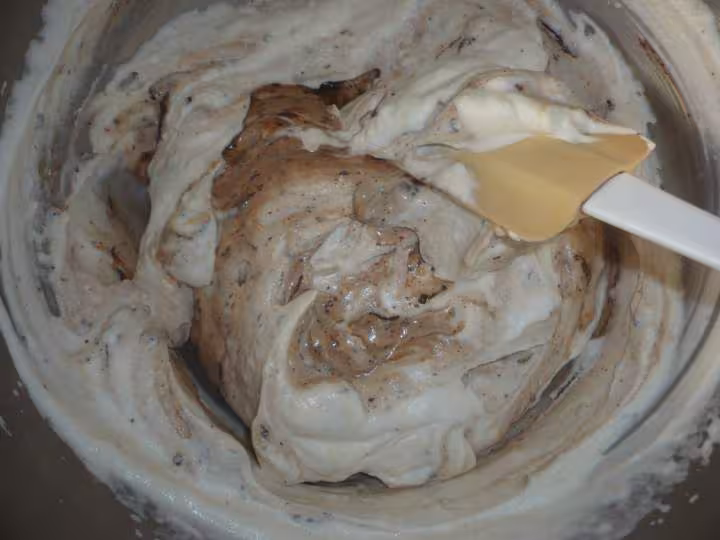 Craquant a la mousse au chocolat framboises et speculoos