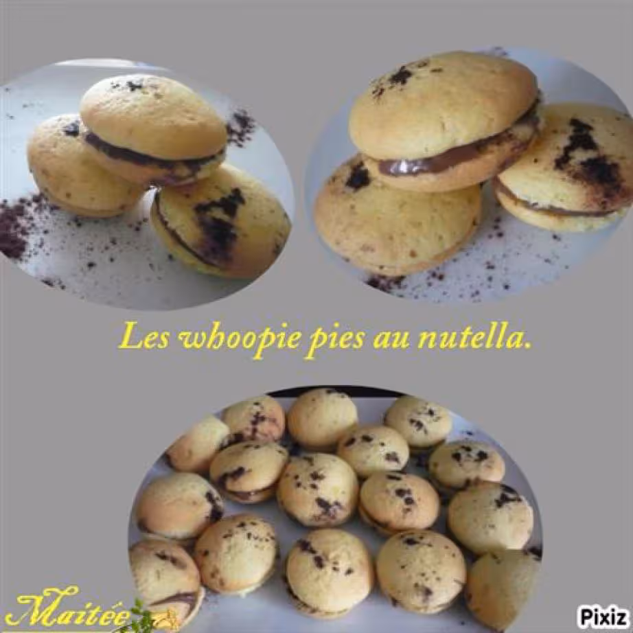 Les whoopie pies au nutella