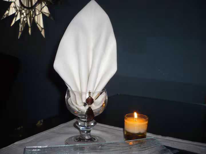 Pliage de serviette aile d ange