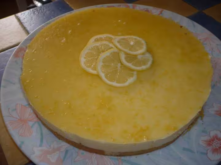 Re mousse de citron sur biscuit recette de poriotine