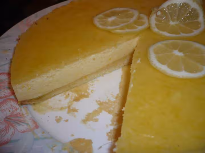 Re mousse de citron sur biscuit recette de poriotine