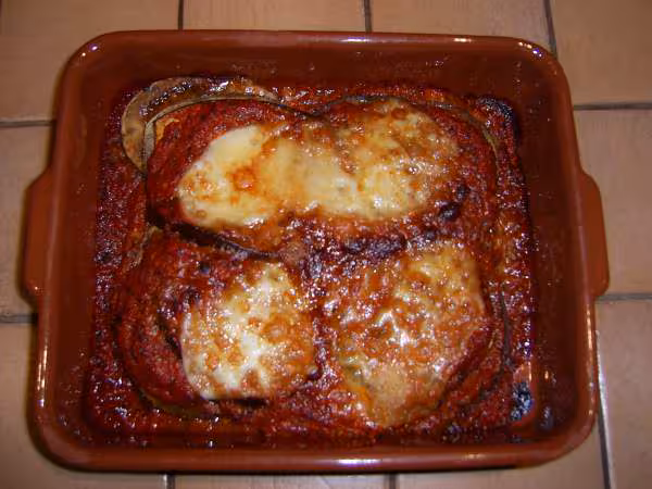 Aubergines gratinees0001