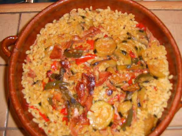 Blesotto de courgettes et bacon0001