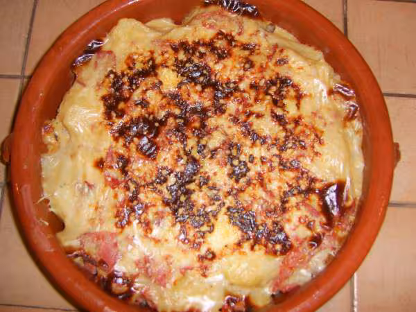 Chou fleur et bacon gratine de cabotine0001