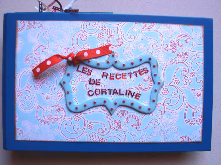 Classeur recettes pour lili