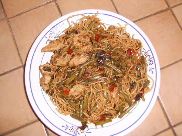 Dinde aux nouilles chinoises0001