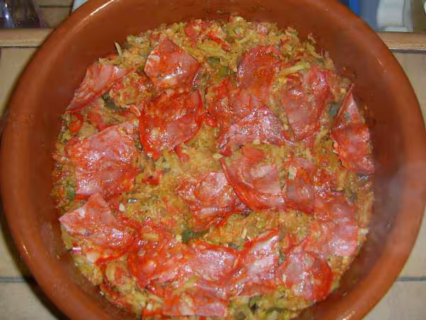 Fondant de courgettes a l espagnole