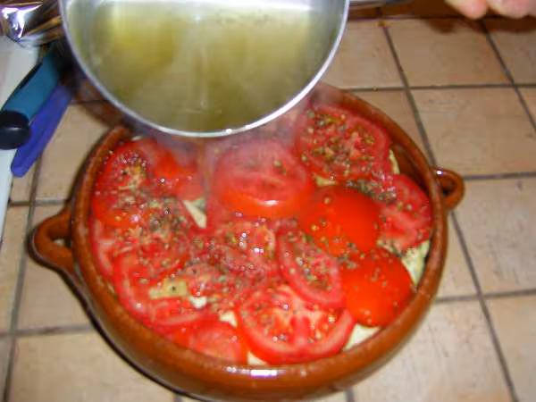 Gratin de tomates et d aubergines