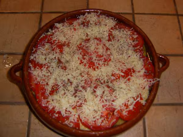 Gratin de tomates et d aubergines