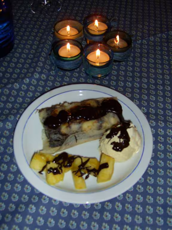 Nem banane chocolat vanille