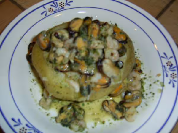Patates farcies aux moules