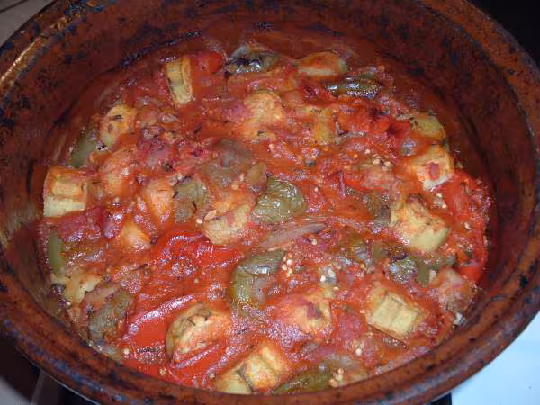 Ratatouille allegee etape 4