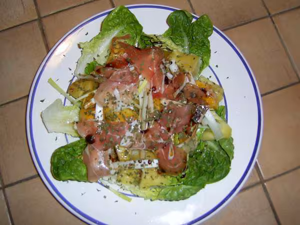 Salade d annanas au parme