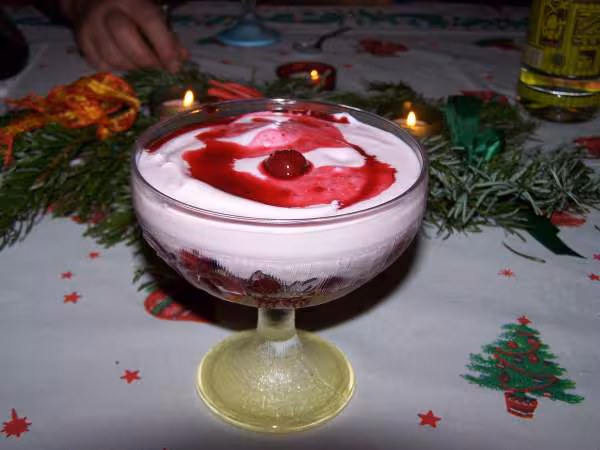 Trifle aux fruits rouges de cortaline