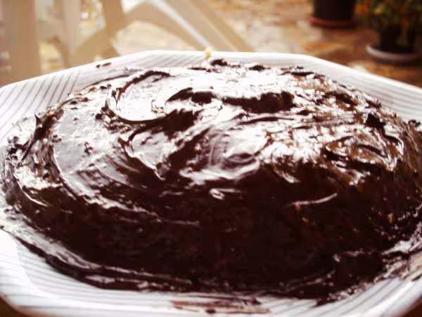 Gateau de semoule au chocolat