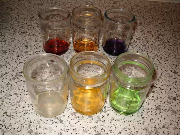 Assortiment de yaourts au sirop 1