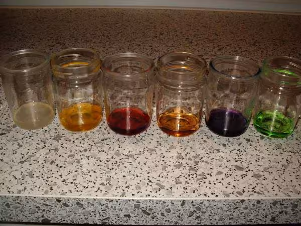 Assortiment de yaourts au sirop 2