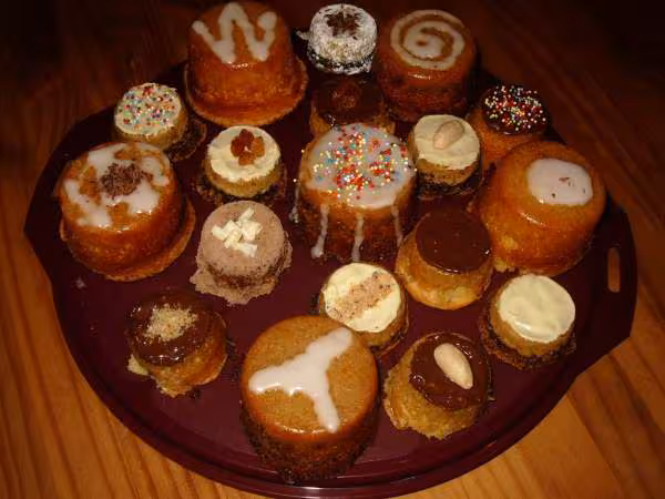 Assortiments petits gateaux