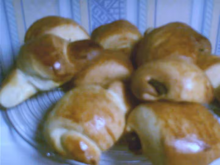 A nouveau des croissants et des petits pains