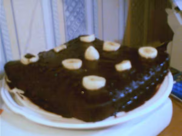 Gateau choco bananes de cococitron