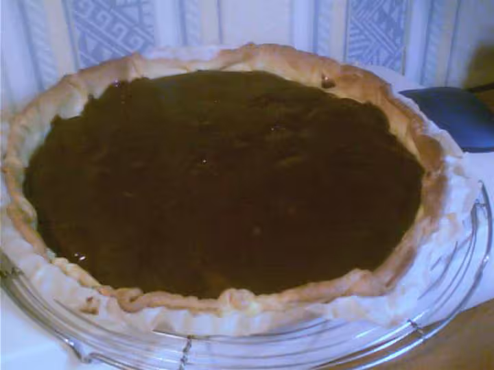 Tarte bananes chocolat