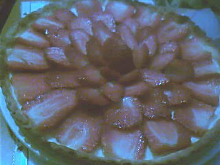 Tarte fraises chocolat blanc