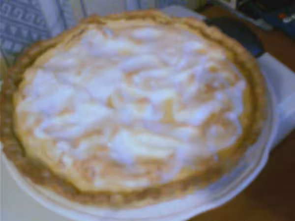 Tarte fromage blanc citronnee et meringuee