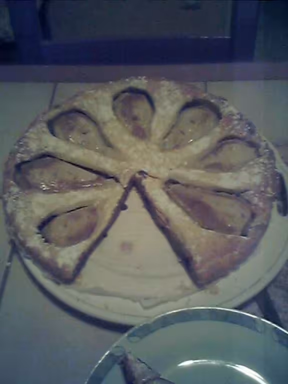 Tarte poires chocolat
