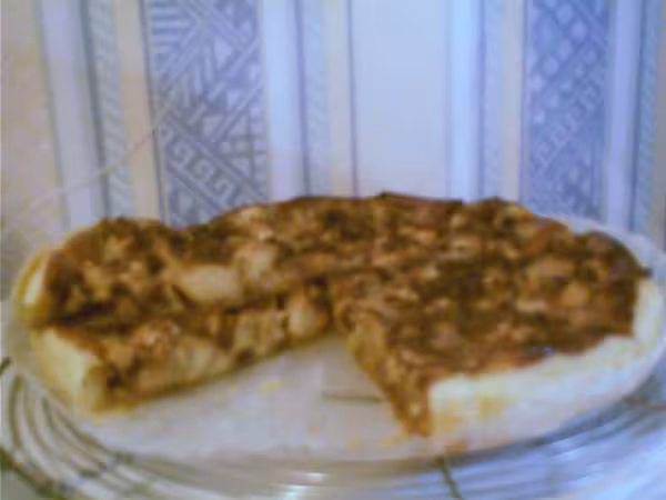 Tarte pralinee aux pommes