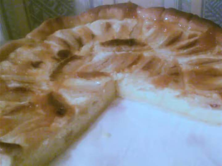 Tarte sablee aux pommes