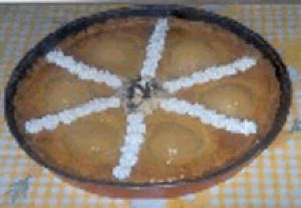 Tarte poires amandines
