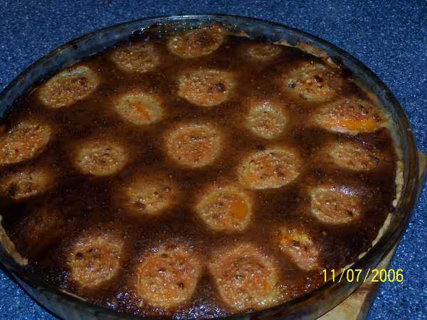 Tarte aux abricots creme noisettes de sophie21