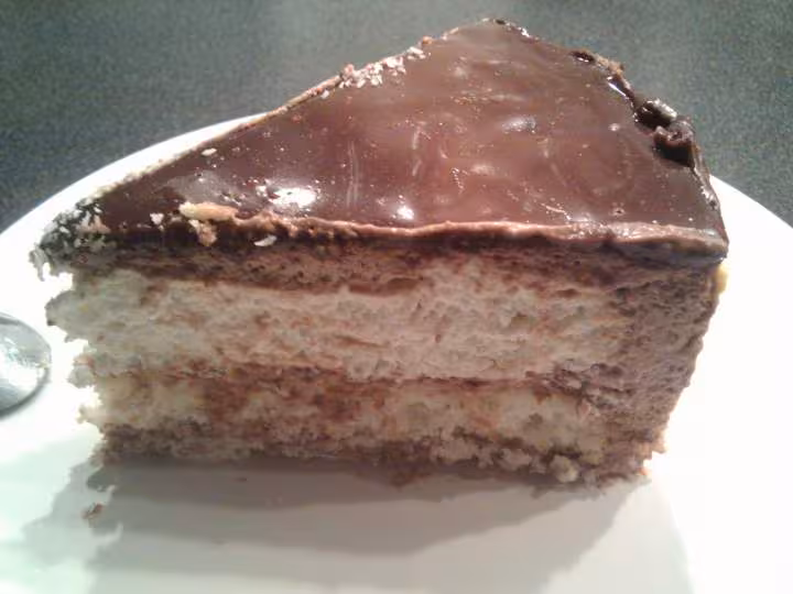 Entremet choc coco part
