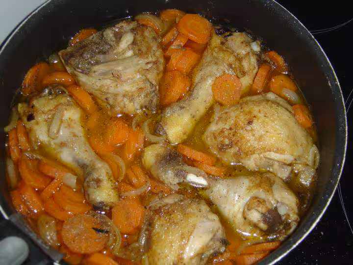 Poulet a l oriantale