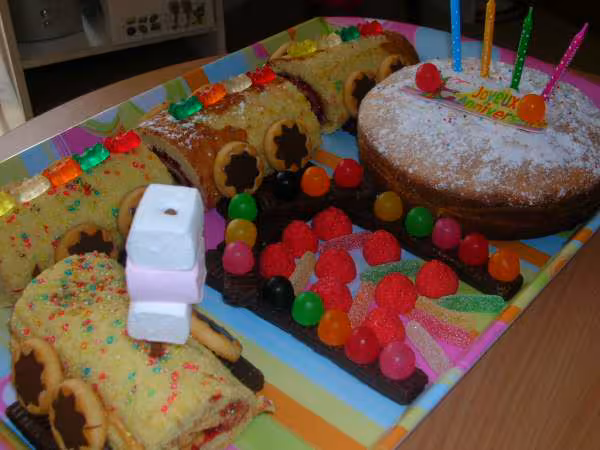 Gateau d alex vue de profil