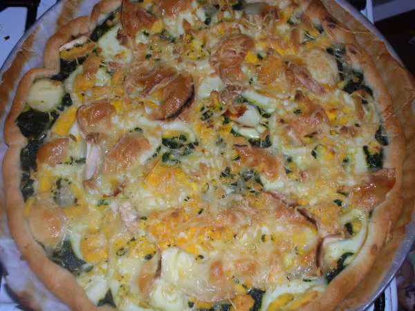 Tarte epinard chevre