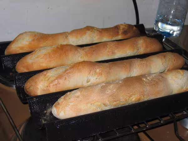 Baguette sur levain liquide