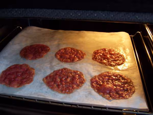 Tuiles aux framboises