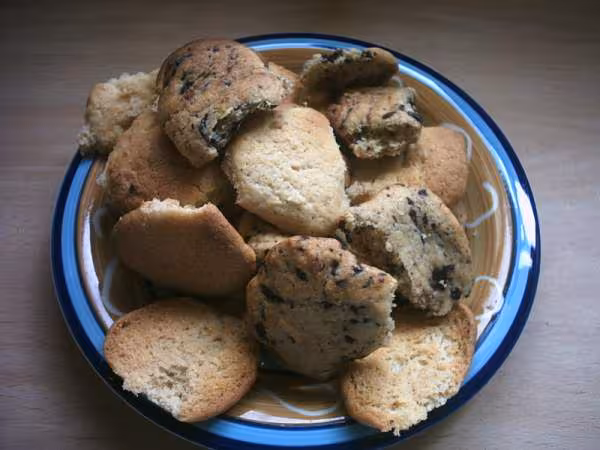 Les 36 biscuits avant degustation