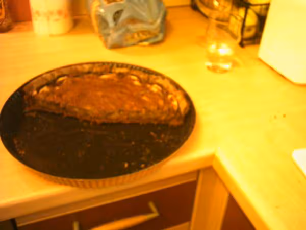 Tarte poires chocolat