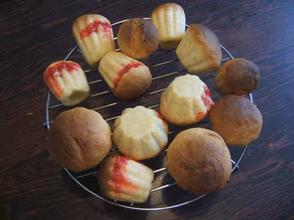 Briochettes aux pralines