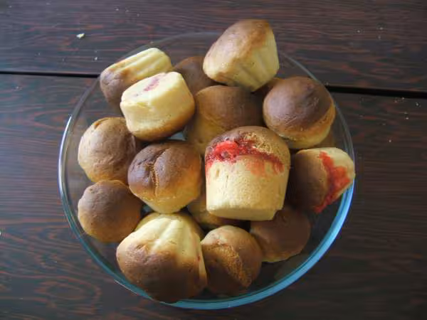 Briochettes aux pralines
