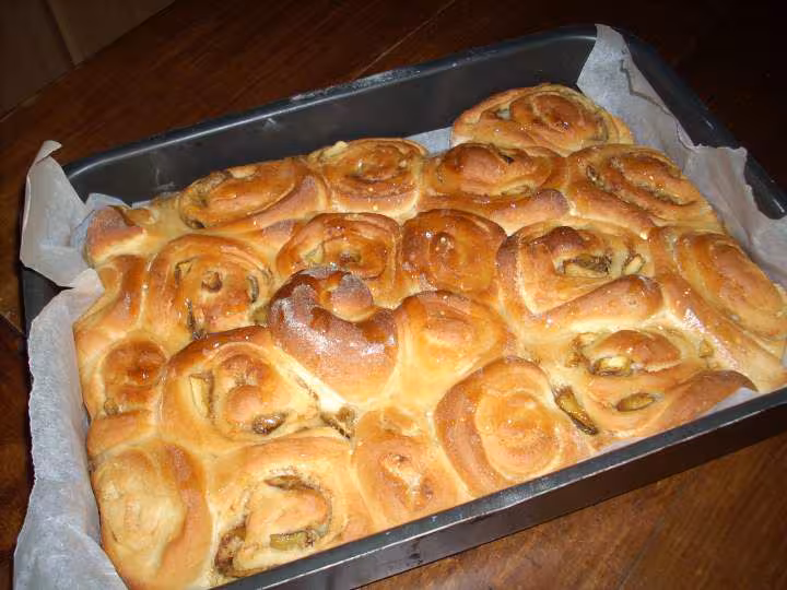 Brioche pomme canelle amande