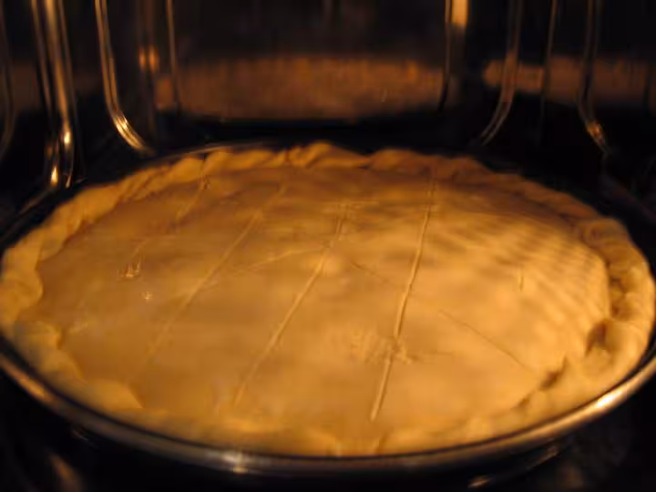 Galette avant cuisson