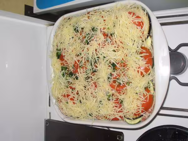 Mon gratin provencal avant cuisson