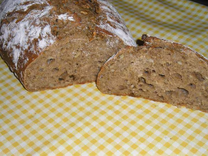 Mie pain aux pipas