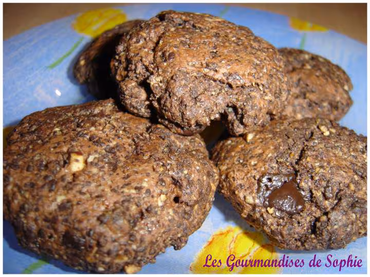 Cookies chocolat noisettes